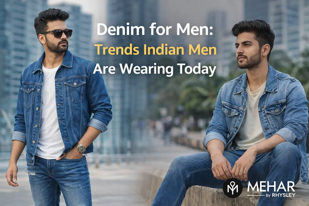 Denim for Men - Trends Indian Men Are Wearing Today