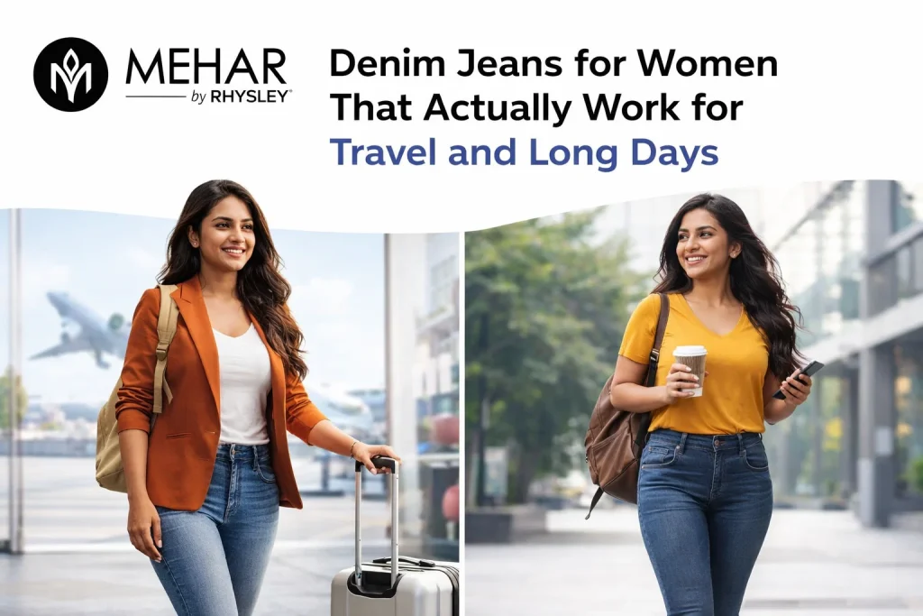 Denim Jeans for Women That Actually Work for Travel and Long Days