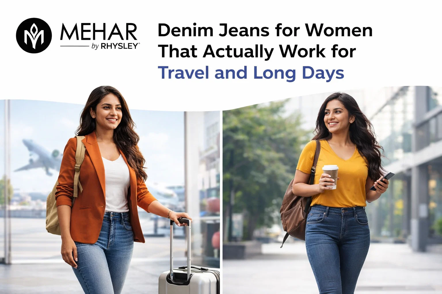 Denim Jeans for Women That Actually Work for Travel and Long Days